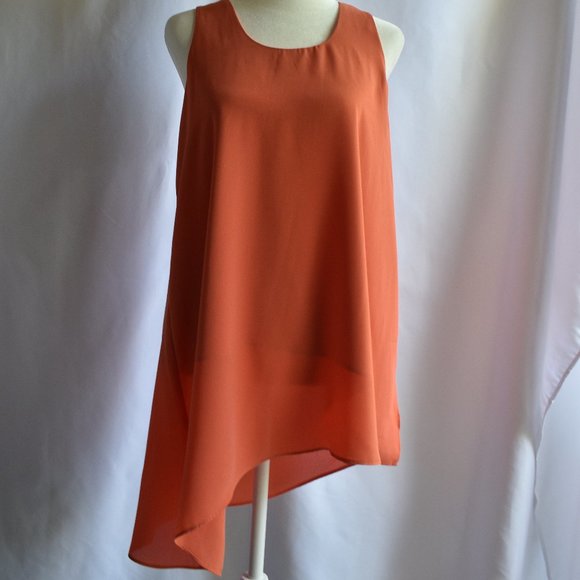 The Limited Orange Blouse - Picture 1 of 4